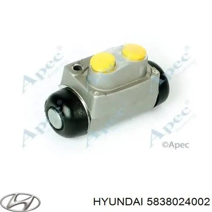 Купить 5838024002 Hyundai/Kia Цилиндр тормозной колесный