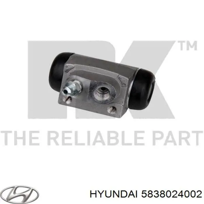 Рабочий цилиндр Hyundai/Kia 5838024002
