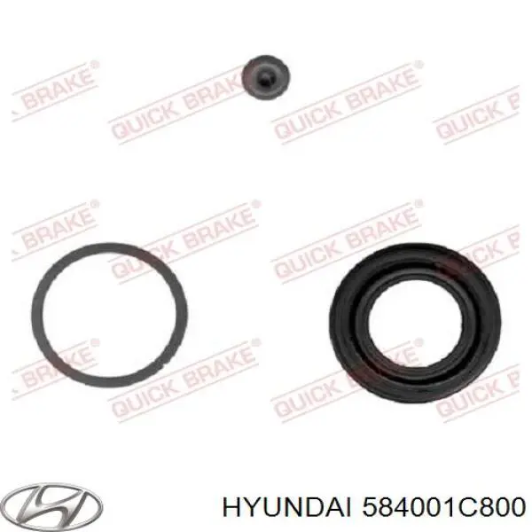 Тормозной суппорт правый задний Hyundai/Kia 584001C800 цена, от 36.70 USD