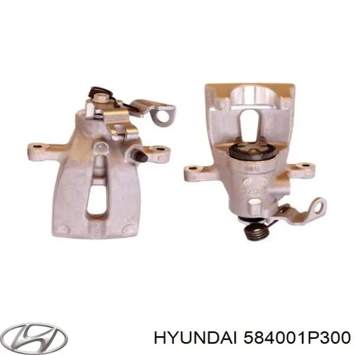 584001P300 Hyundai/Kia суппорт тормозной задний правый