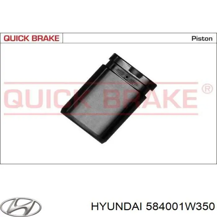Тормозной суппорт правый задний Hyundai/Kia 584001W350 цена, от 60.84 USD