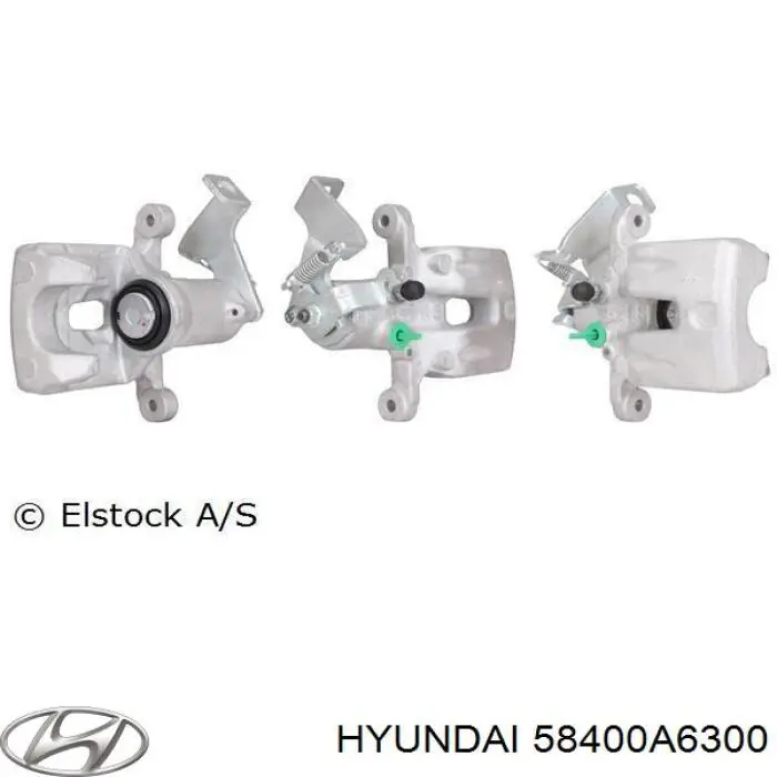58400A6300 Hyundai/Kia suporte do freio traseiro direito