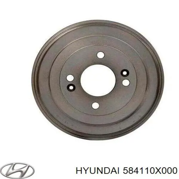 Барабан тормозной задний Hyundai/Kia 584110X000 цена, от 31.98 USD