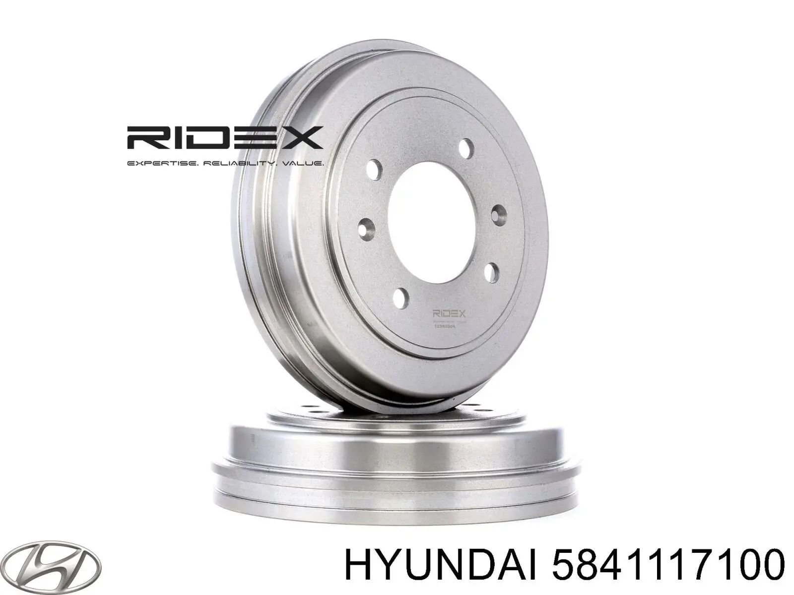 Купить 5841117100 Hyundai/Kia Тормозной барабан