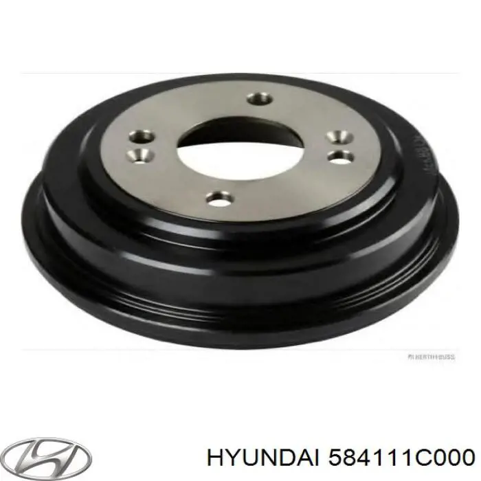 Тормозной барабан 584111C000 Hyundai/Kia