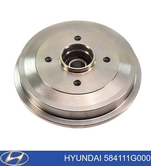 Барабан тормозной задний Hyundai/Kia 584111G000 цена, от 19.92 USD