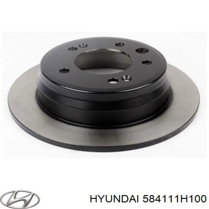 Задний тормозной диск Hyundai/Kia 584111H100 цена, от 10.17 USD