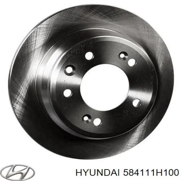Купить 584111H100 Hyundai/Kia Диск тормозной задний