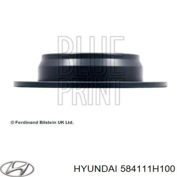 Тормозные диски 584111H100 Hyundai/Kia