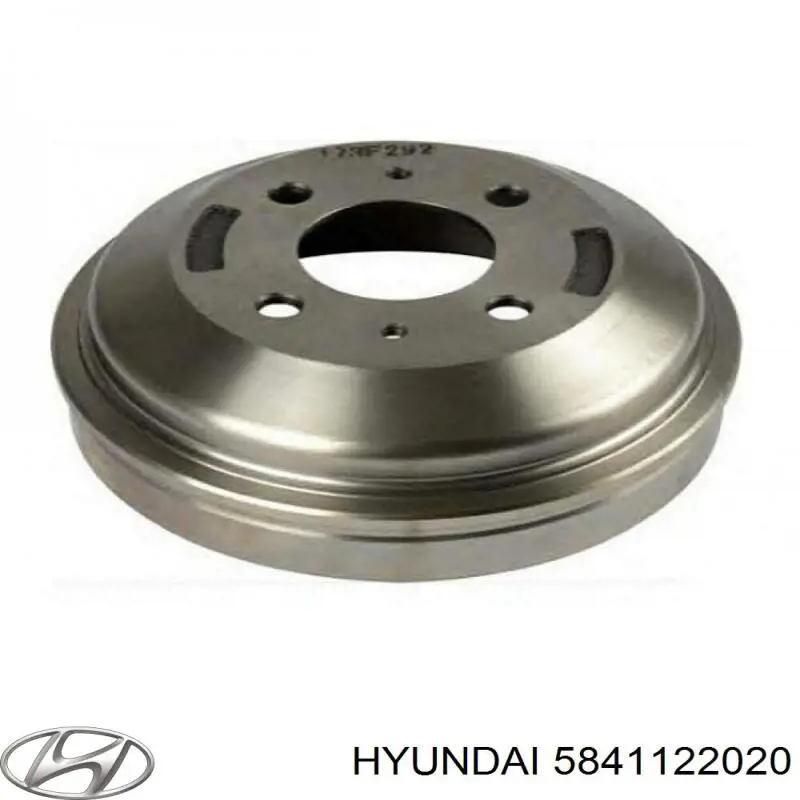 5841122020 Hyundai/Kia барабан тормозной задний