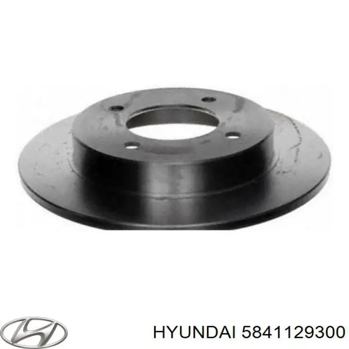 Тормозные диски 5841129300 Hyundai/Kia