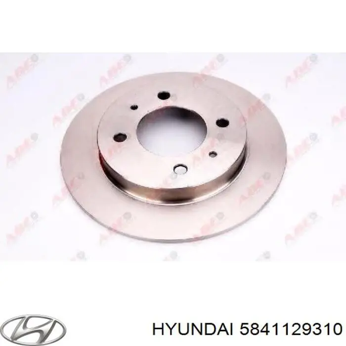 Тормозные диски 5841129310 Hyundai/Kia