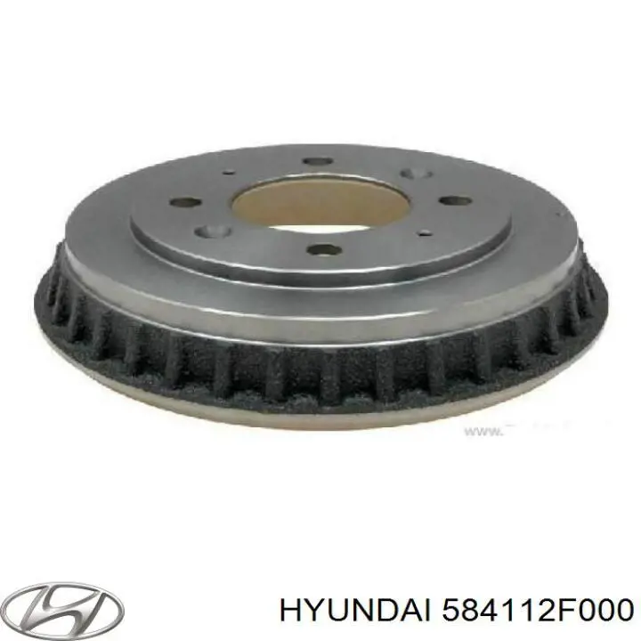Купить 584112F000 Hyundai/Kia Тормозной барабан