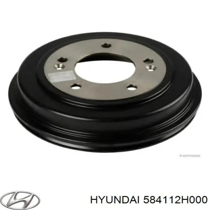 584112H000 Hyundai/Kia tambor do freio traseiro