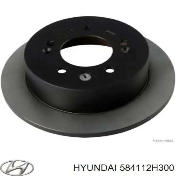 Задний тормозной диск Hyundai/Kia 584112H300 цена, от 25.51 USD