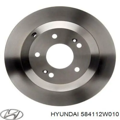 Купить 584112W010 Hyundai/Kia Диск тормозной задний