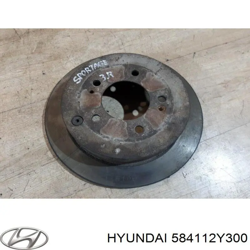 584112Y300 Hyundai/Kia Дисковый тормоз