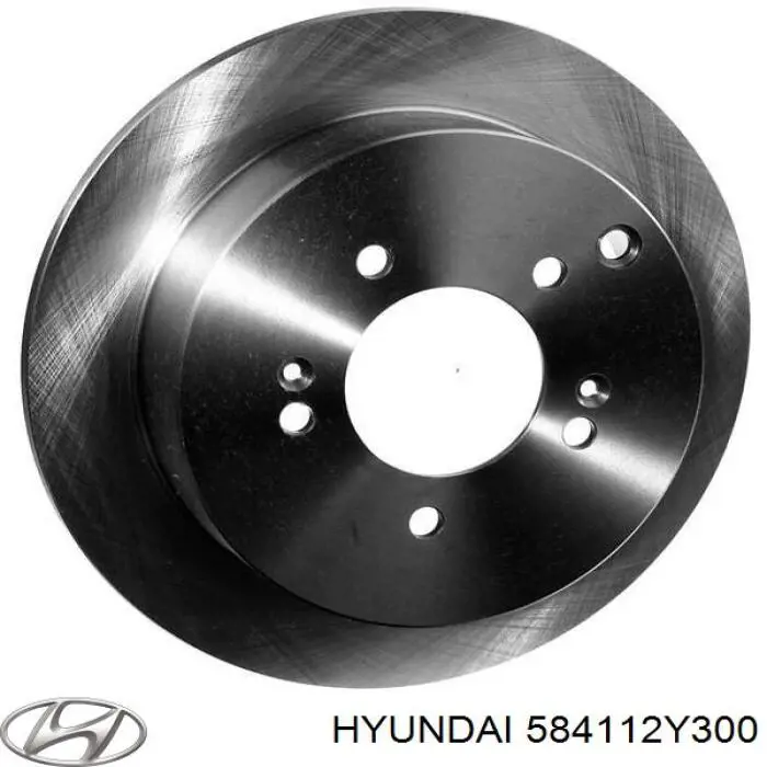 Задний тормозной диск Hyundai/Kia 584112Y300 цена, от 26.47 USD