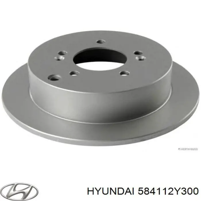 Купить 584112Y300 Hyundai/Kia Диск тормозной задний