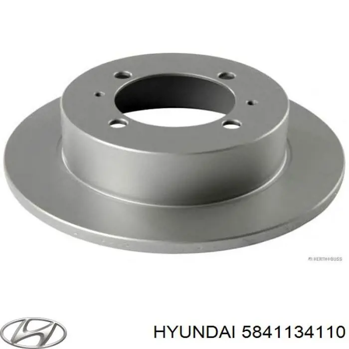 Тормозные диски 5841134110 Hyundai/Kia