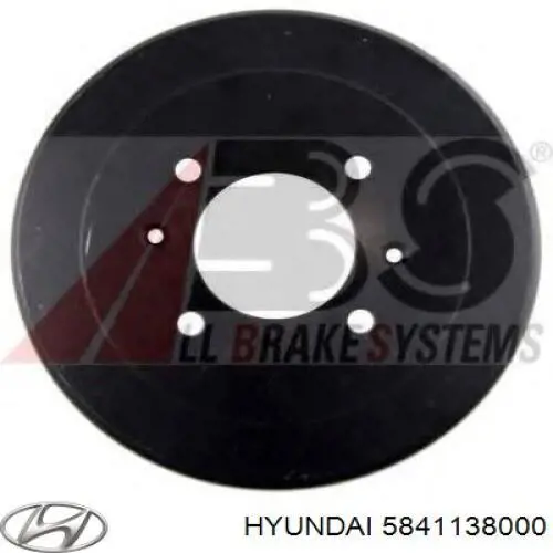 Тормозной барабан Хундай Соната EF (Hyundai Sonata)