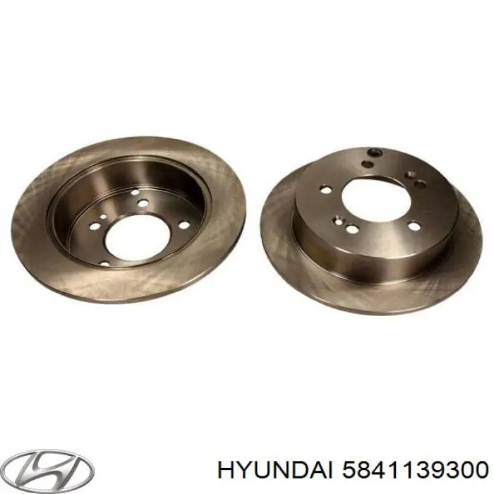 Задний тормозной диск Hyundai/Kia 5841139300 цена, от 29.61 USD