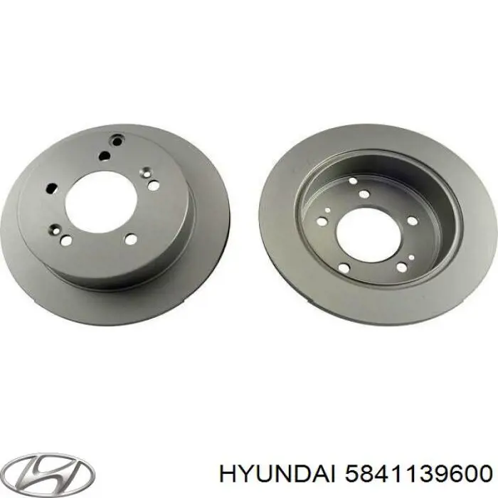 Задний дисковый тормоз Hyundai/Kia 5841139600