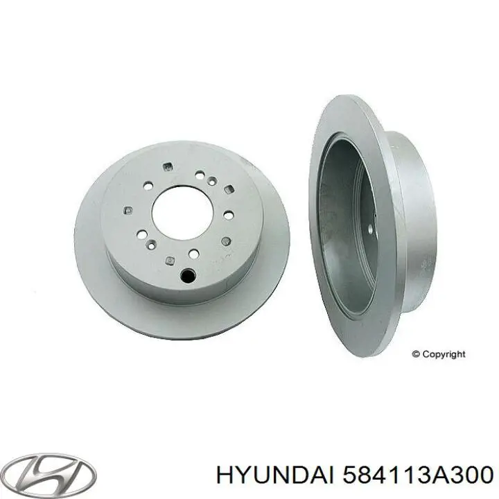 584113A300 Hyundai/Kia Дисковый тормоз