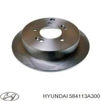 Disco do freio traseiro Hyundai/Kia 584113A300 preço, a partir de 66,13 USD