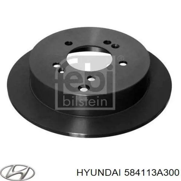 Compre 584113A300 Hyundai/Kia Disco do freio traseiro