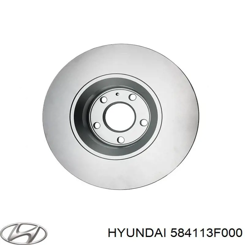 Тормозные диски 584113F000 Hyundai/Kia