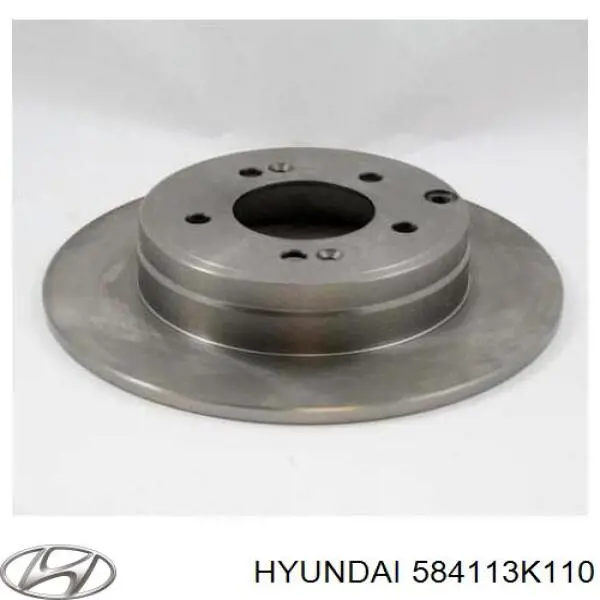 Disco do freio traseiro 584113K110 Hyundai/Kia
