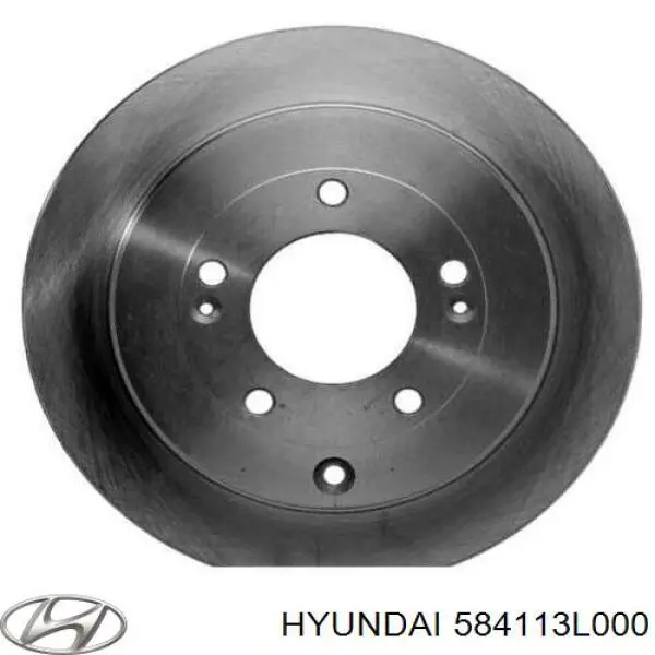 Задний тормозной диск Hyundai/Kia 584113L000 цена, от 33.03 USD