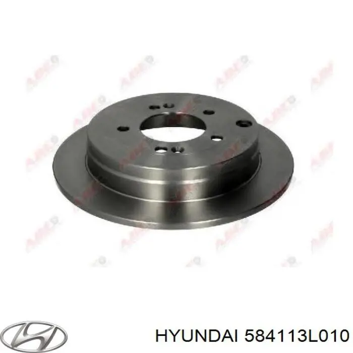 584113L010 Hyundai/Kia тормозные диски