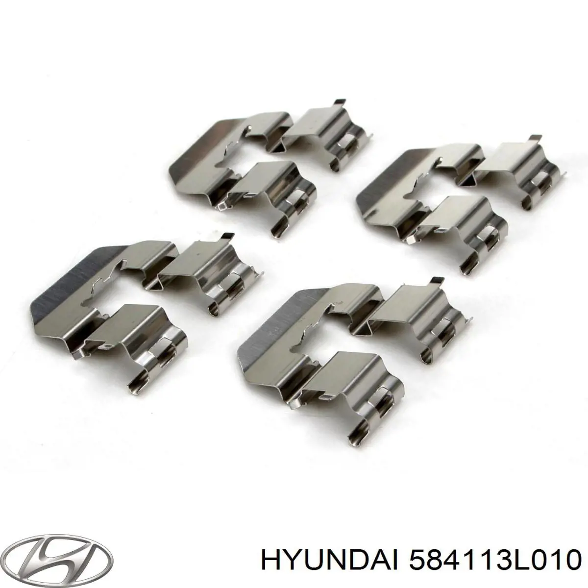 Тормозные диски 584113L010 Hyundai/Kia