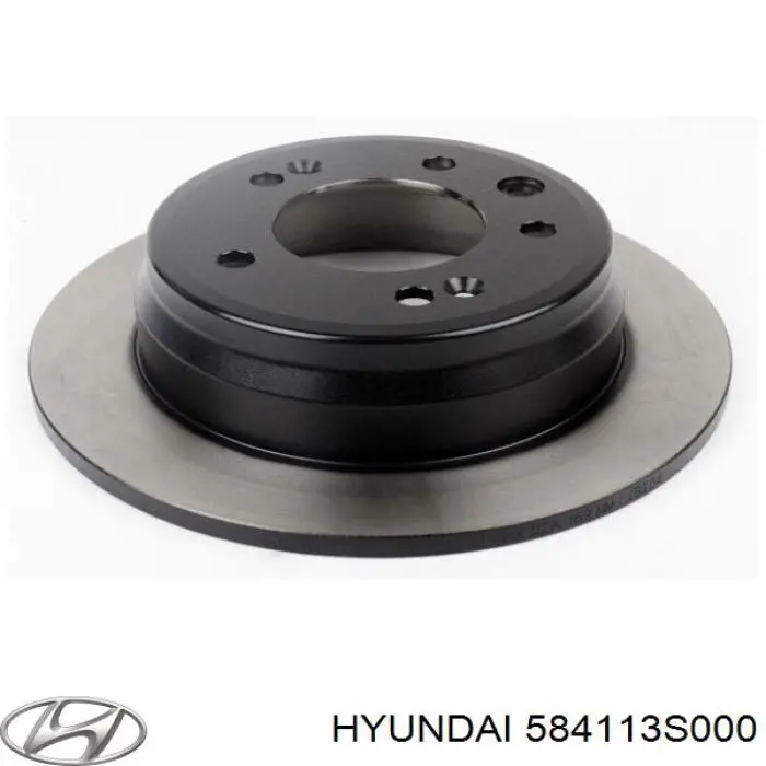 Купить 584113S000 Hyundai/Kia Диск тормозной задний