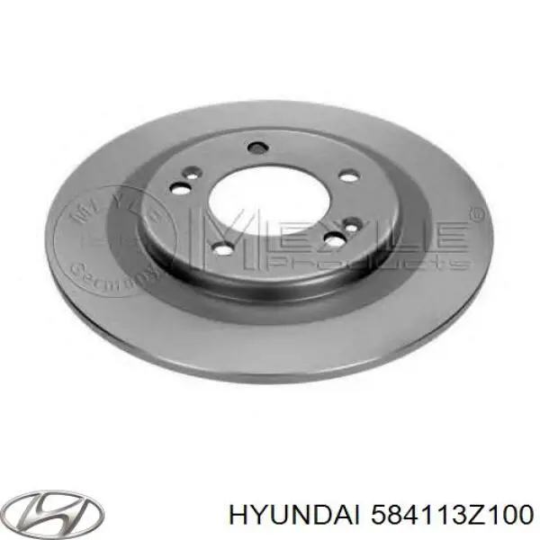 584113Z100 Hyundai/Kia диск тормозной задний