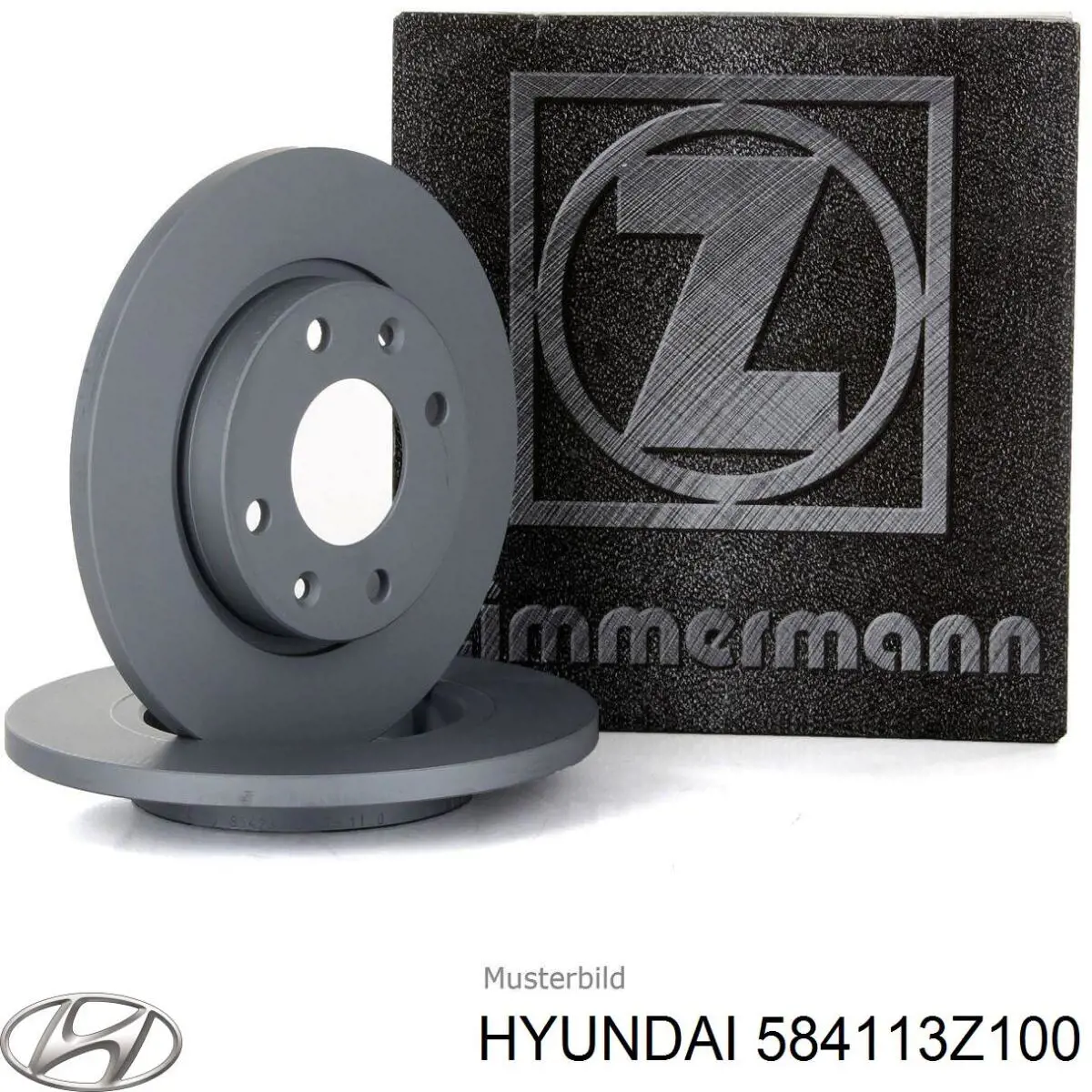 584113Z100 Hyundai/Kia Дисковый тормоз