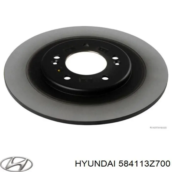 Задний тормозной диск Hyundai/Kia 584113Z700 цена, от 43.57 USD