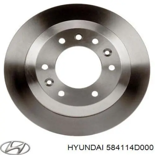 Задний тормозной диск Hyundai/Kia 584114D000 цена, от 50.84 USD