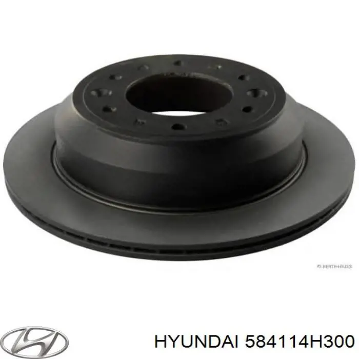 Тормозные диски 584114H300 Hyundai/Kia