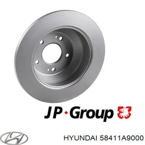 Купить 58411A9000 Hyundai/Kia Диск тормозной задний