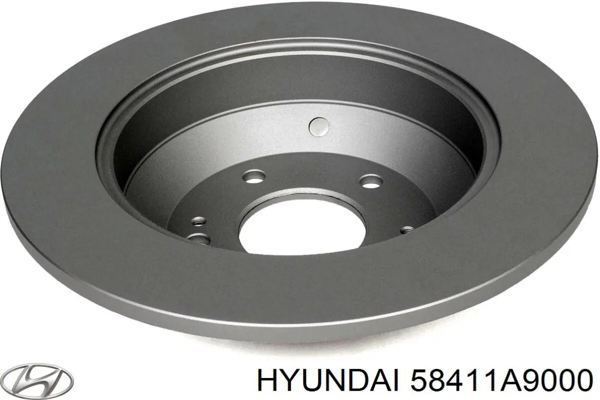 Задний тормозной диск Hyundai/Kia 58411A9000 цена, от 19.07 USD
