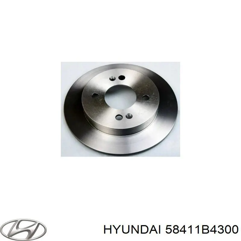 Тормозные диски 58411B4300 Hyundai/Kia