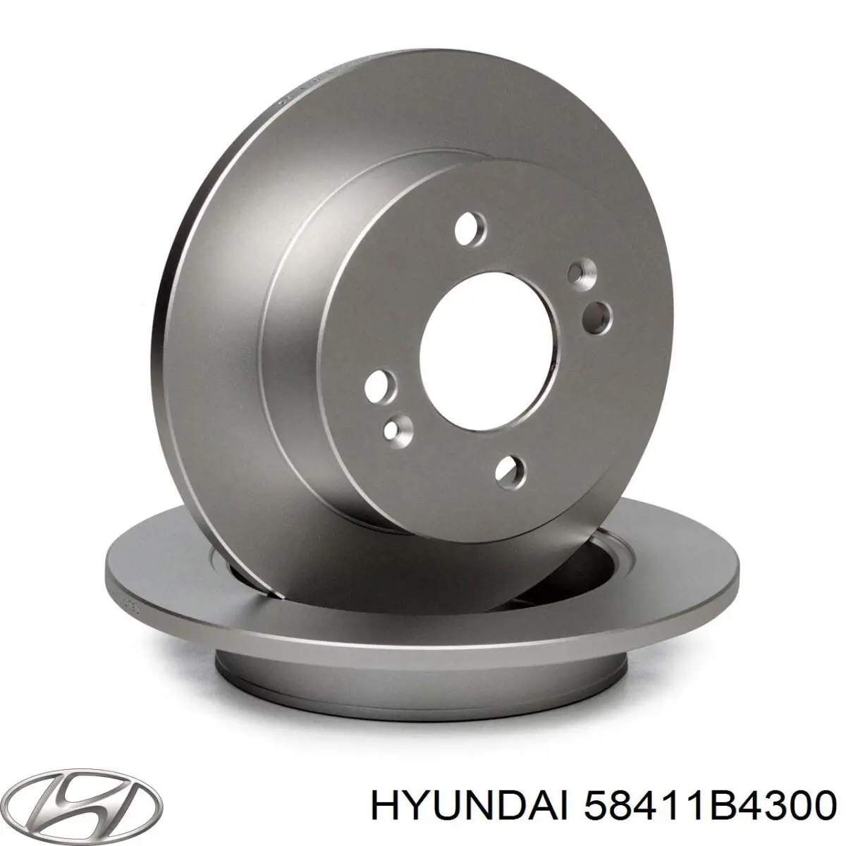 Купить 58411B4300 Hyundai/Kia Диск тормозной задний