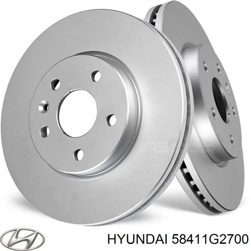 Купить 58411G2700 Hyundai/Kia Диск тормозной задний