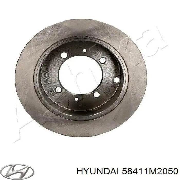 Задний дисковый тормоз Hyundai/Kia 58411M2050