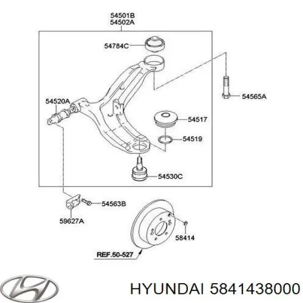 5841438000 Hyundai/Kia 