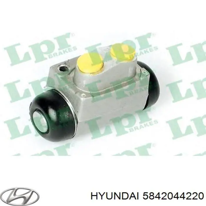 Купить 5842044220 Hyundai/Kia Цилиндр тормозной колесный