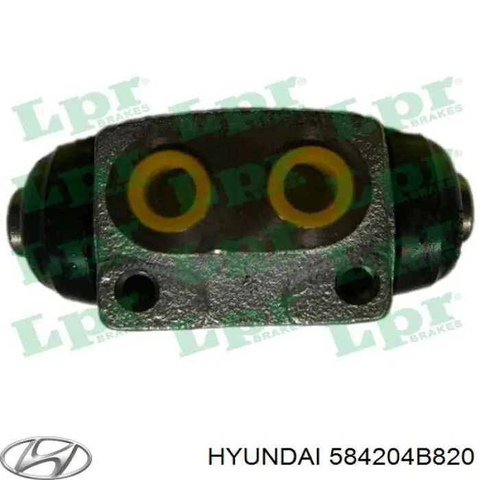 584204B820 Hyundai/Kia цилиндр тормозной колесный рабочий задний